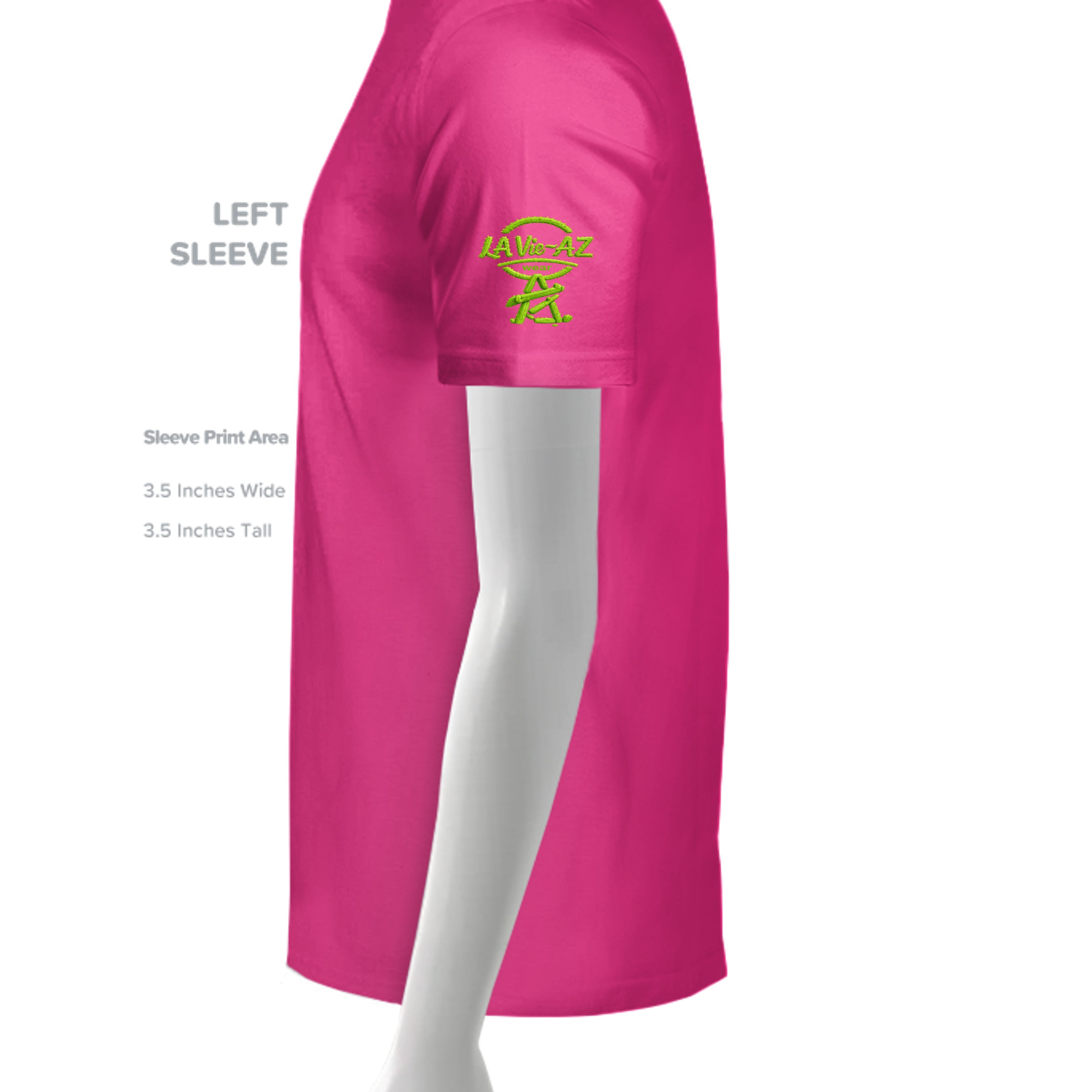 HOT PINK - 3321 - SLEEVE_LEFT