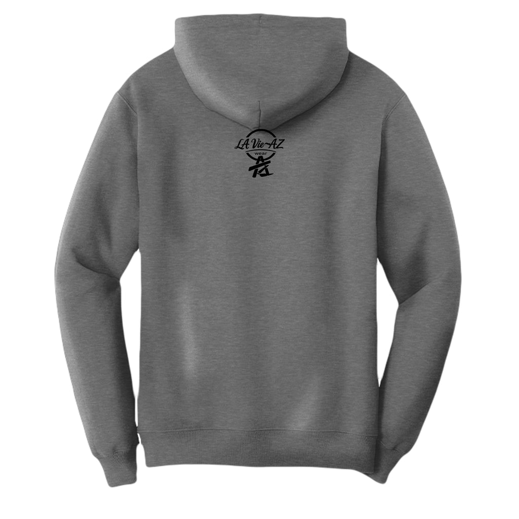 Dark Heather Grey - PC78HT - BACK
