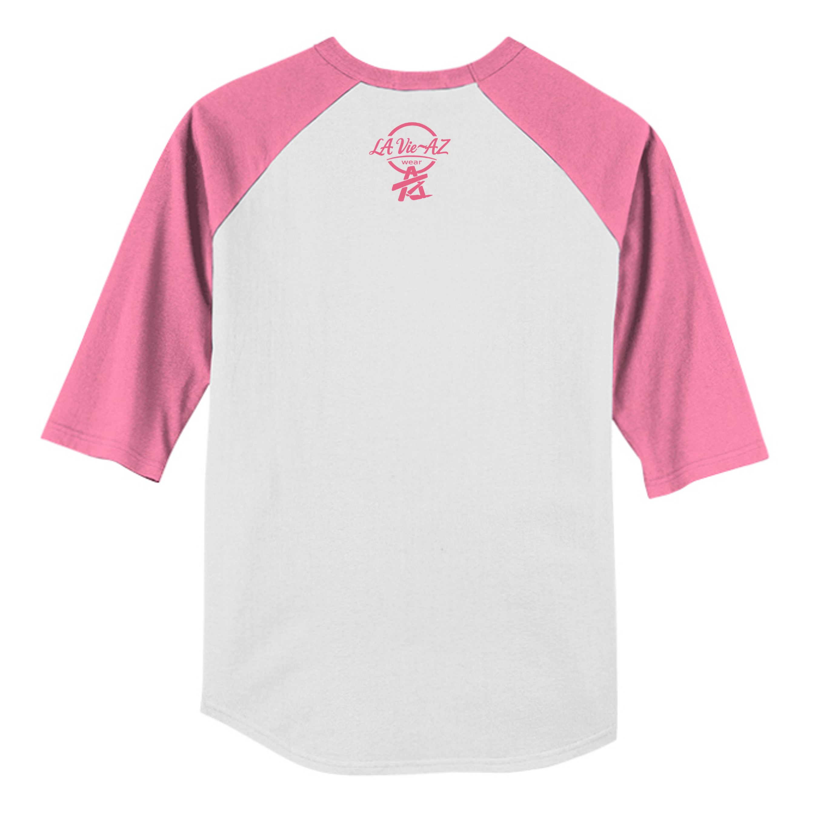 WHITE / BRIGHT PINK - YT200 - BACK