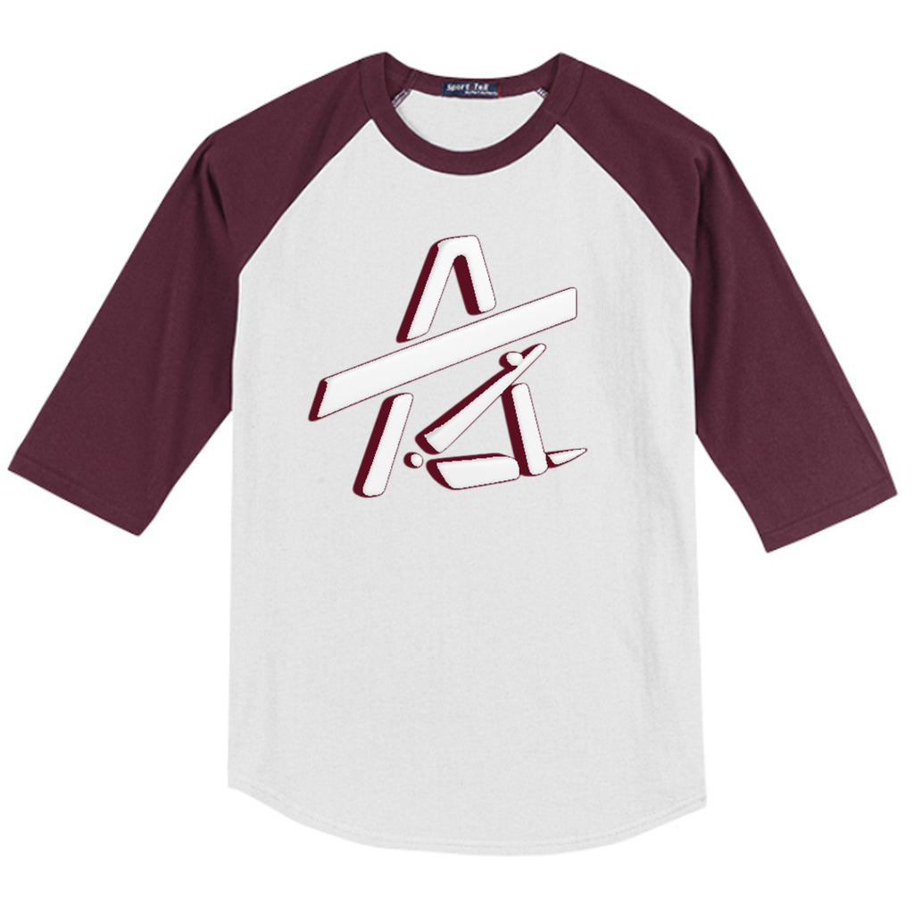 WHITE / MAROON - YT200 - FRONT