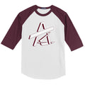 WHITE / MAROON - YT200 - FRONT