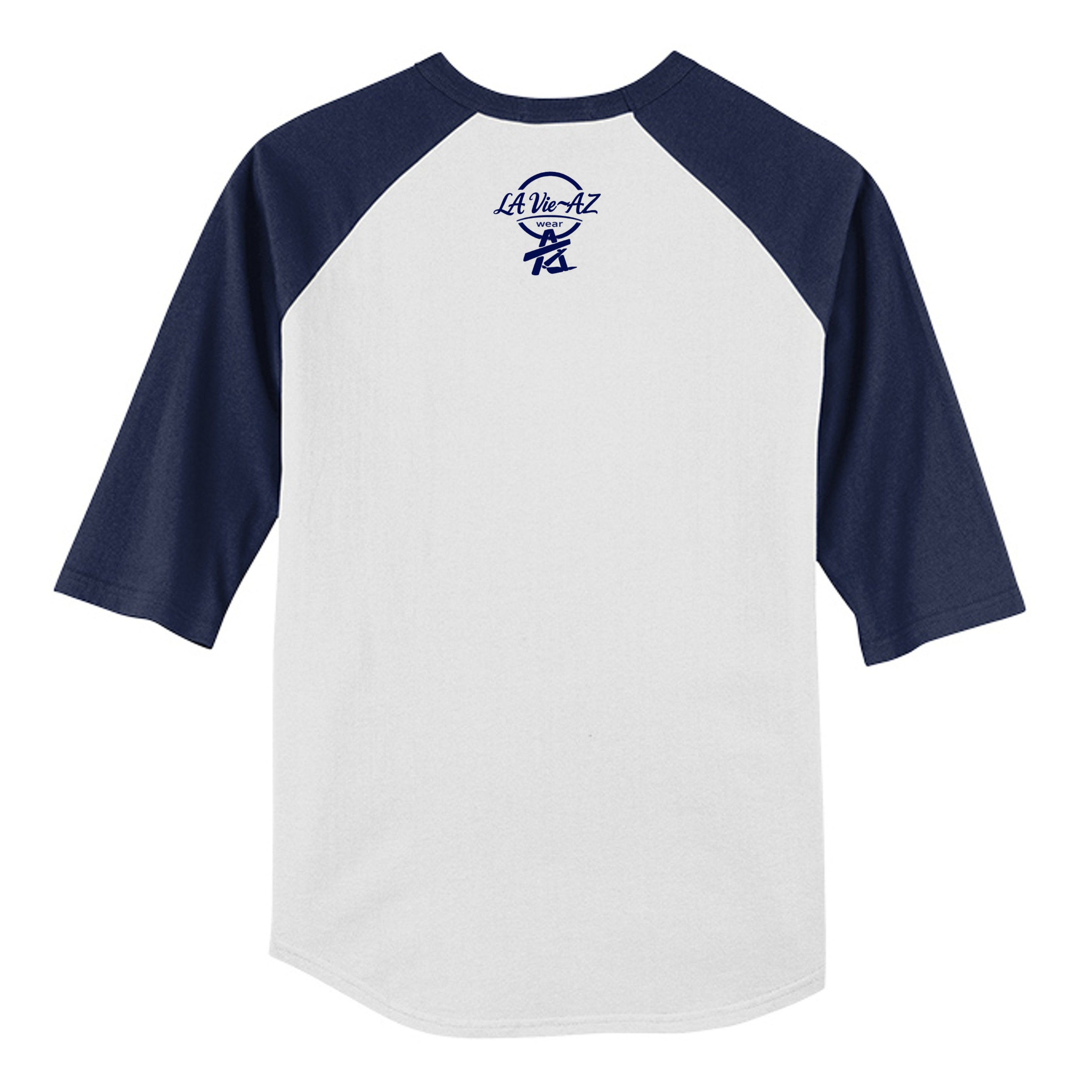 White/Navy - YT200 - BACK