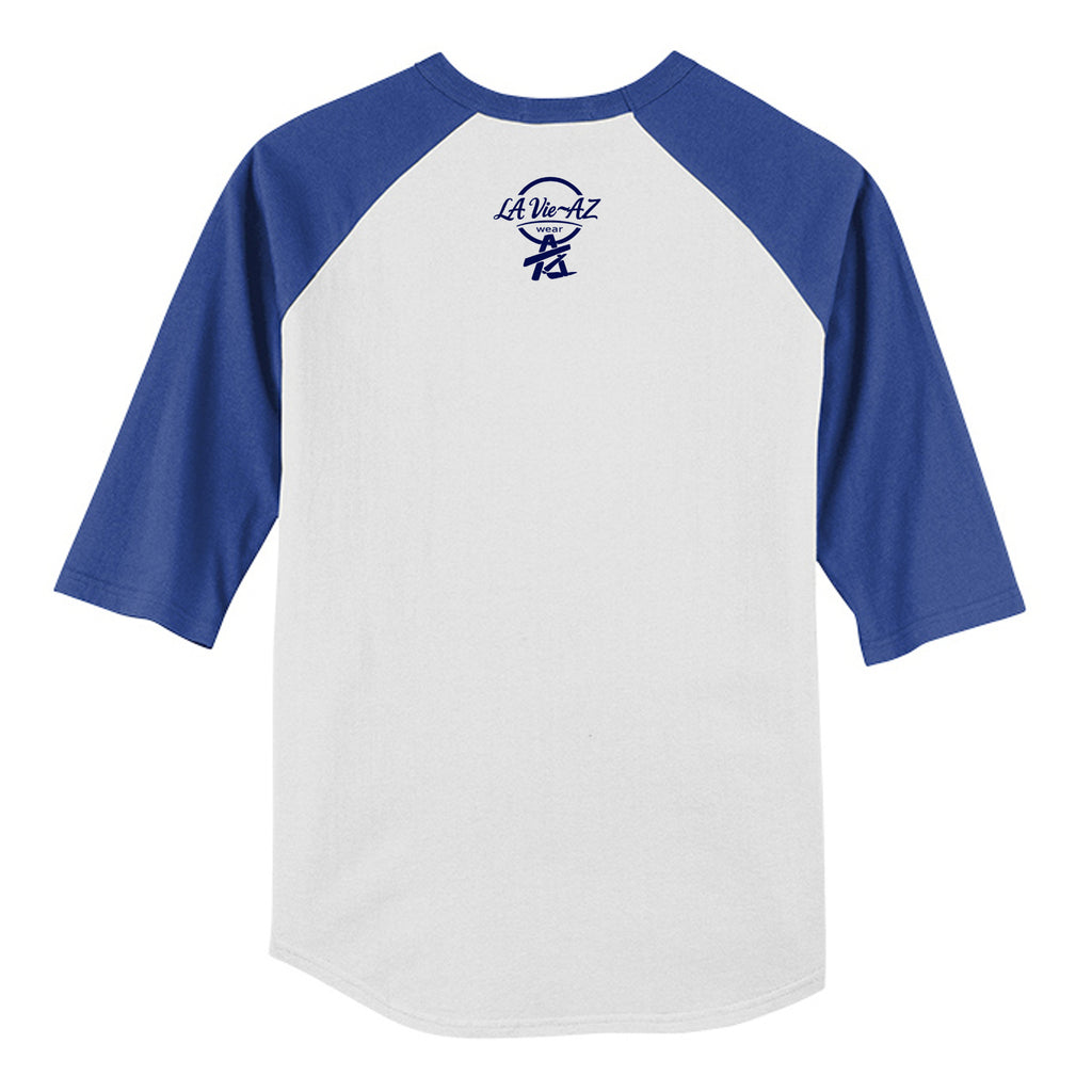 White/Royal - YT200 - BACK