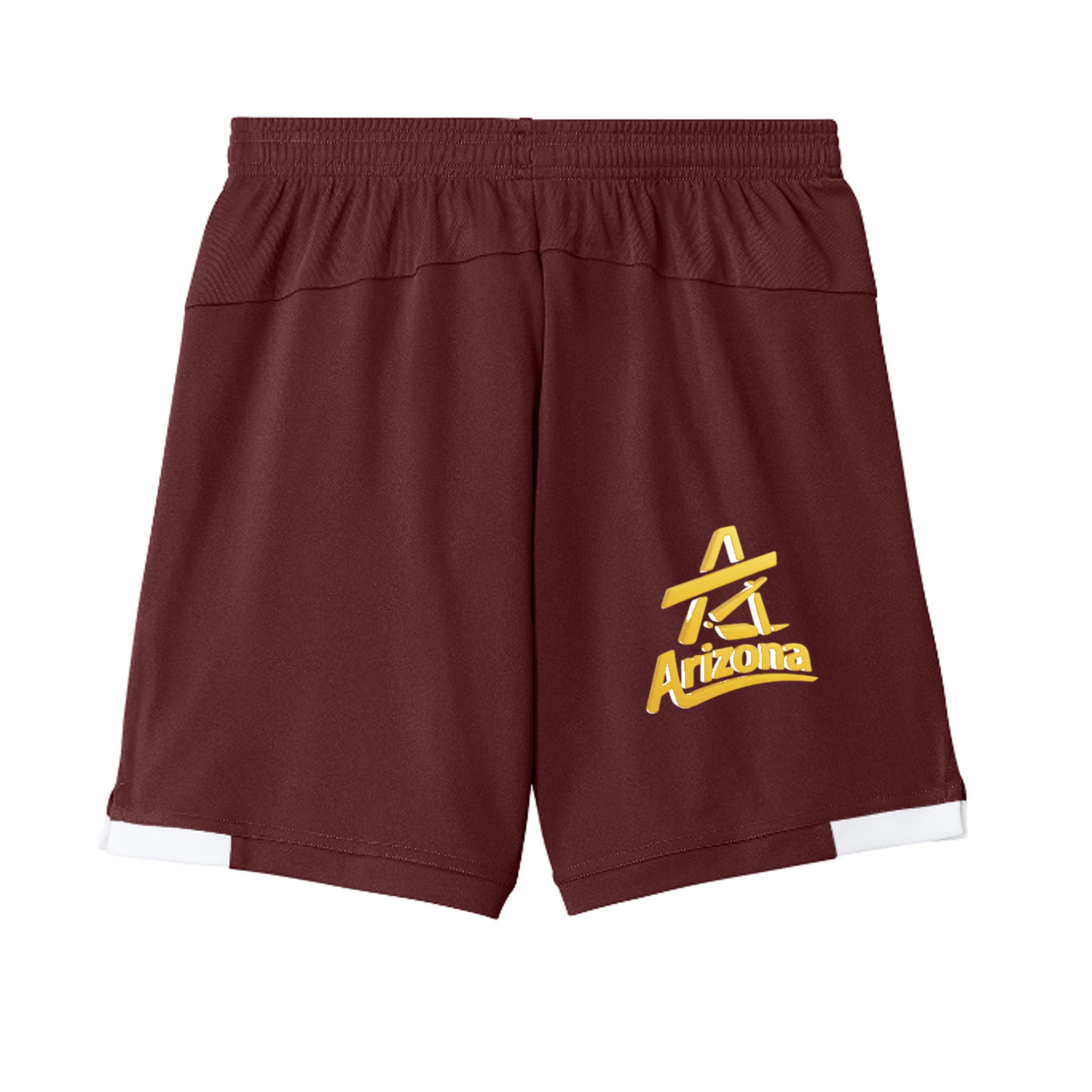 Maroon/ White - YST4420 - FRONT