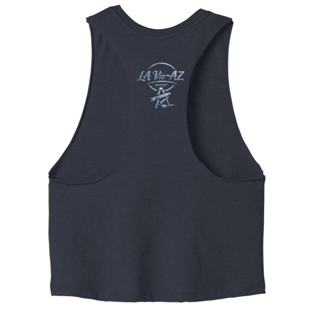 HEATHER NAVY - 6682 - BACK