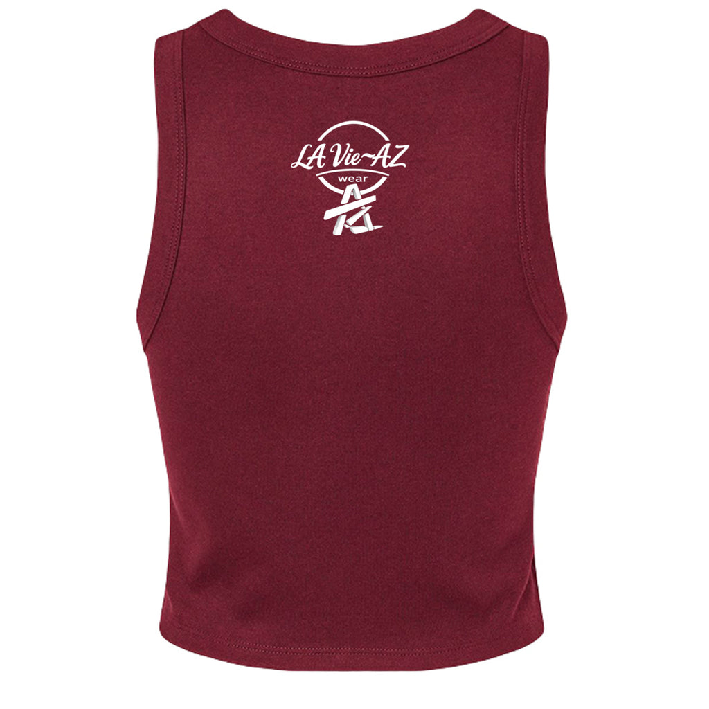 Solid Maroon Blend - 1019 - BACK
