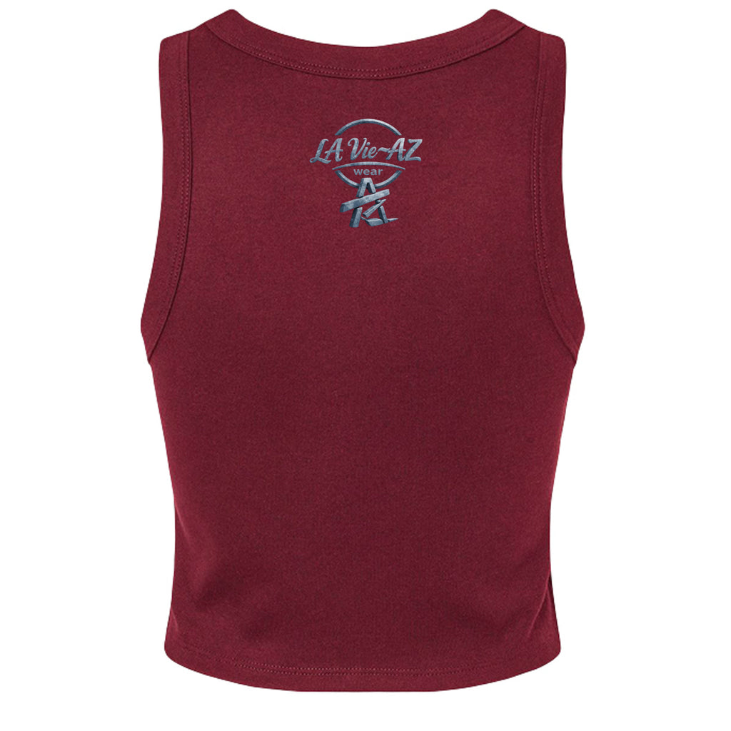 Solid Maroon Blend - 1019 - BACK