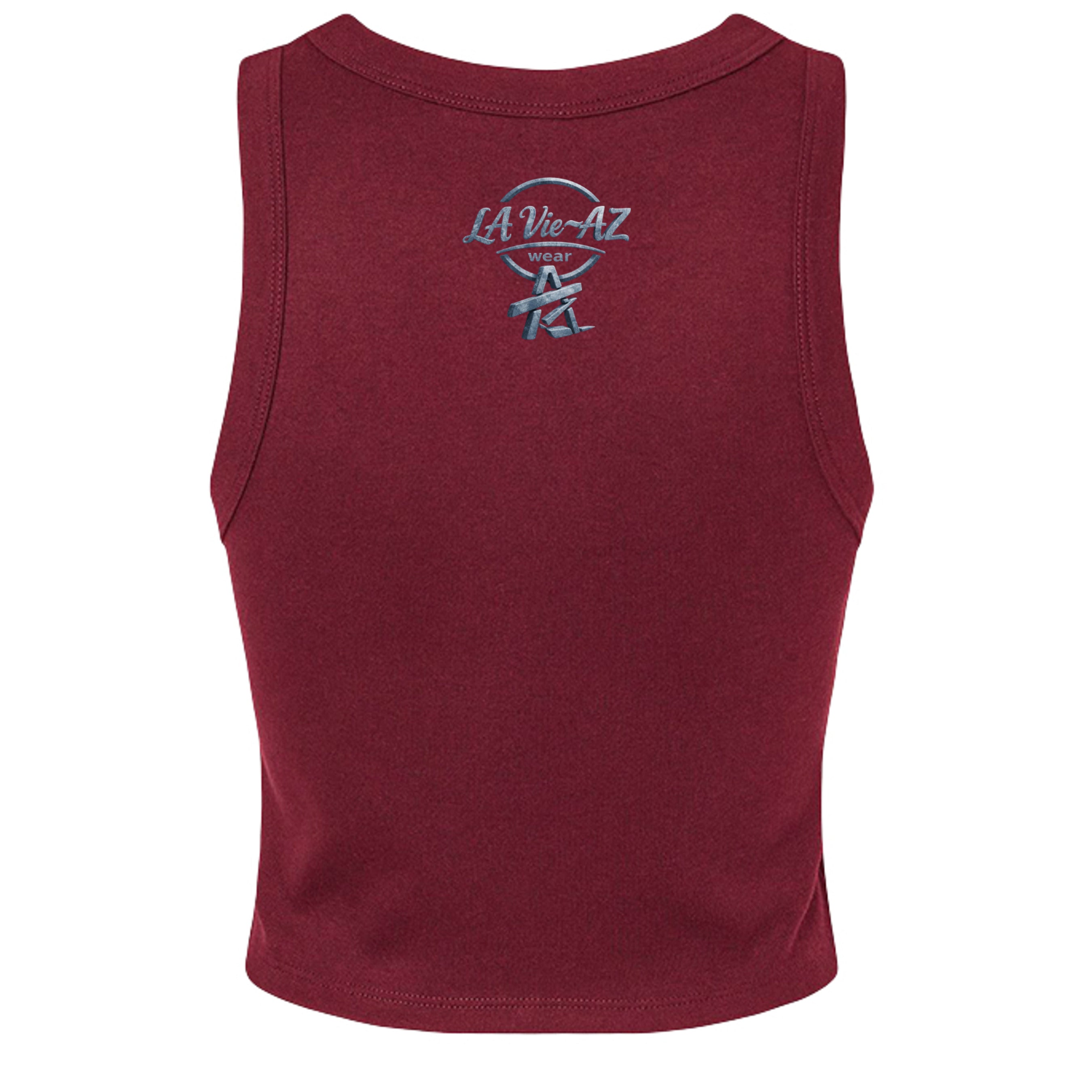 Solid Maroon Blend - 1019 - BACK