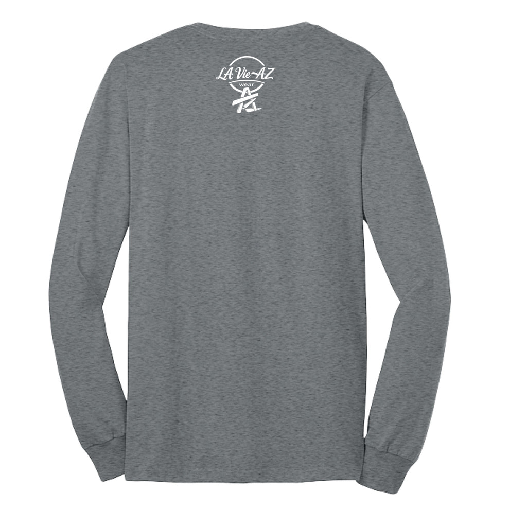 Athletic Heather - PC55LS - BACK