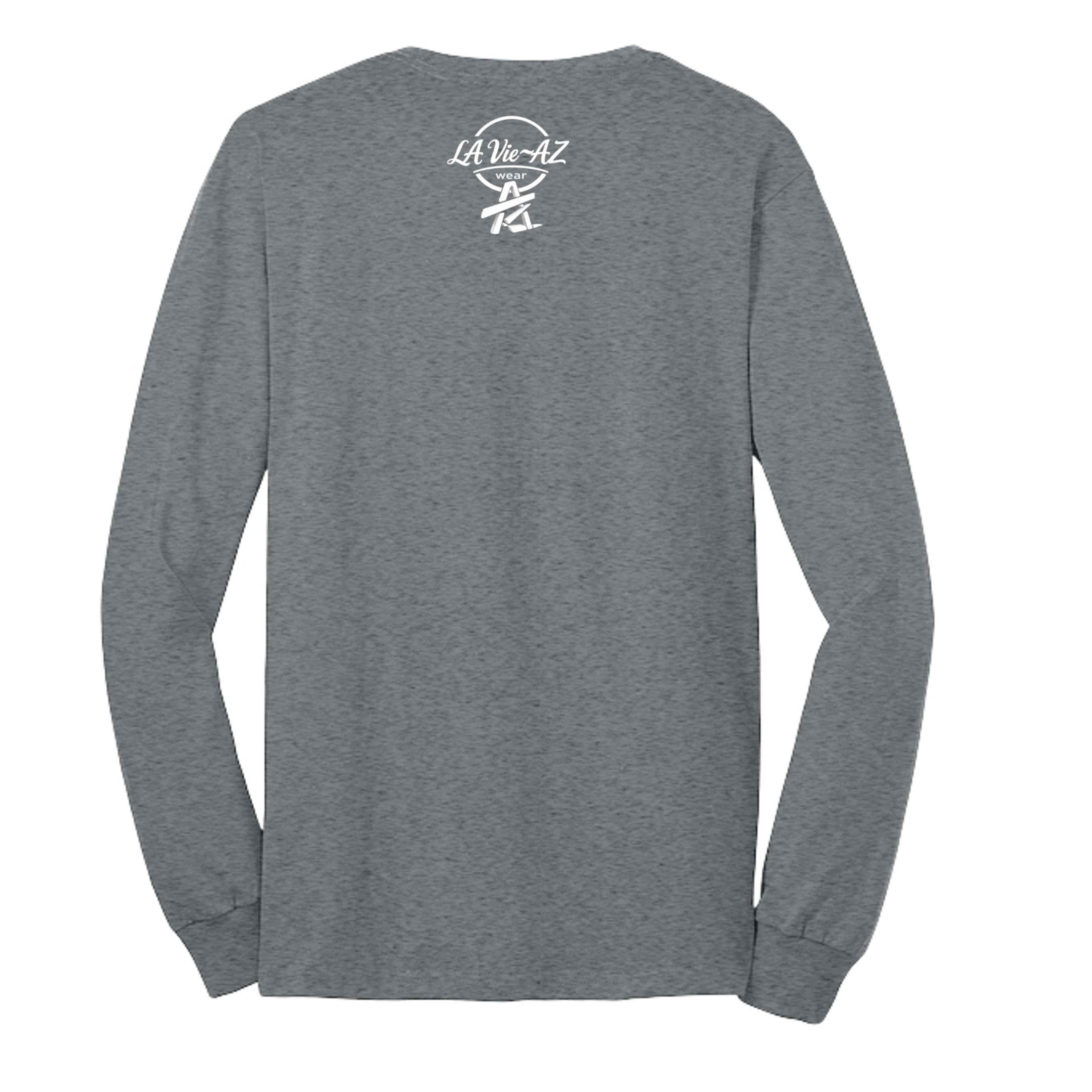 Athletic Heather - PC55LS - BACK