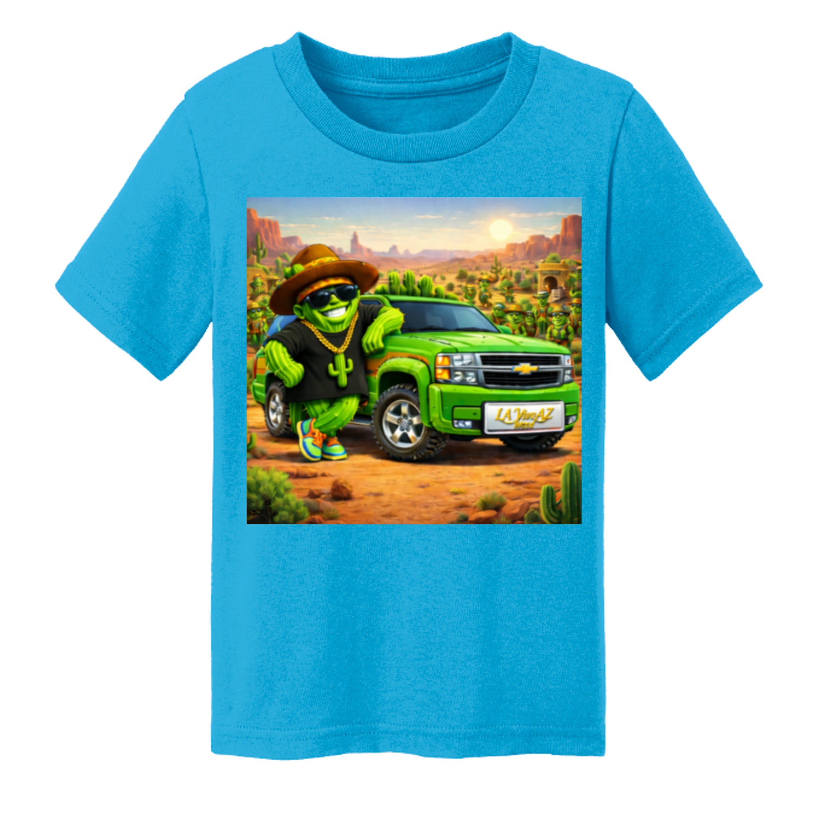 Aquatic Blue - CAR54T - FRONT