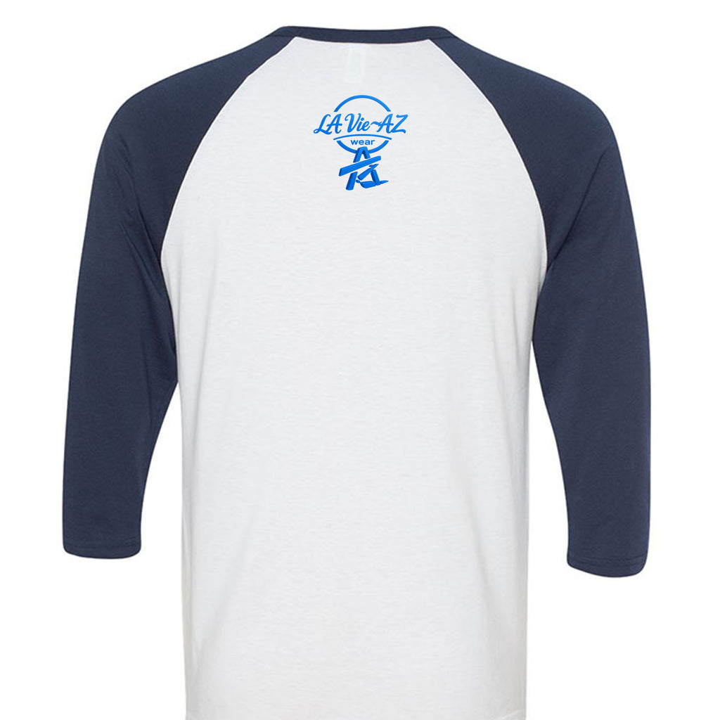 WHITE/NAVY - 3200 - BACK