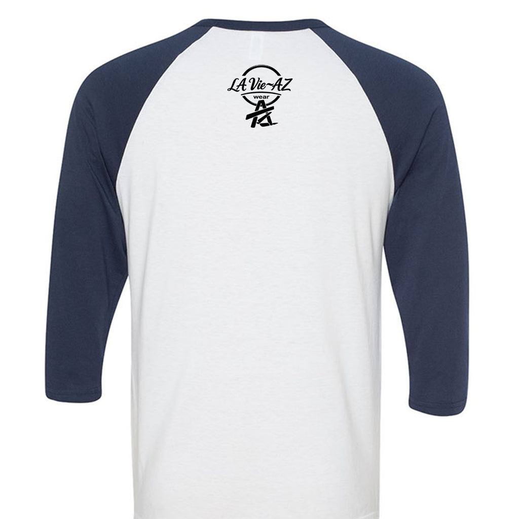 WHITE/NAVY - 3200 - BACK